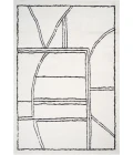 Amer Monotone White MNT-1 5 ft. X 7 ft. 6 in. Rectangle Rug