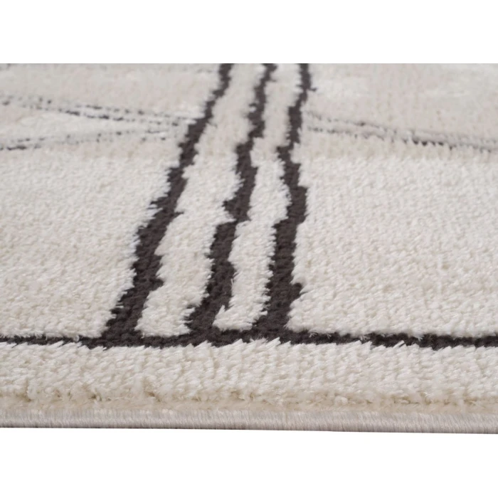 Amer Monotone White MNT-1 5 ft. X 7 ft. 6 in. Rectangle Rug