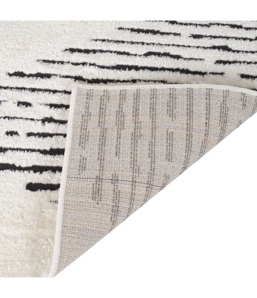 Amer Monotone White MNT-2 7 ft. 9 in. X 9 ft. 9 in. Rectangle Rug