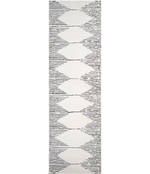 Amer Monotone White MNT-2 7 ft. 9 in. X 9 ft. 9 in. Rectangle Rug