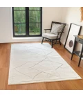 Amer Monotone Ivory MNT-8 5 ft. X 7 ft. 6 in. Rectangle Rug