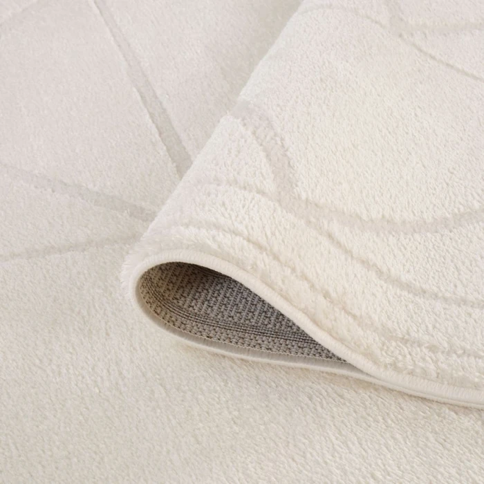 Amer Monotone Ivory MNT-8 5 ft. X 7 ft. 6 in. Rectangle Rug