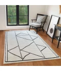 Amer Monotone Ivory MNT-9 5 ft. X 7 ft. 6 in. Rectangle Rug