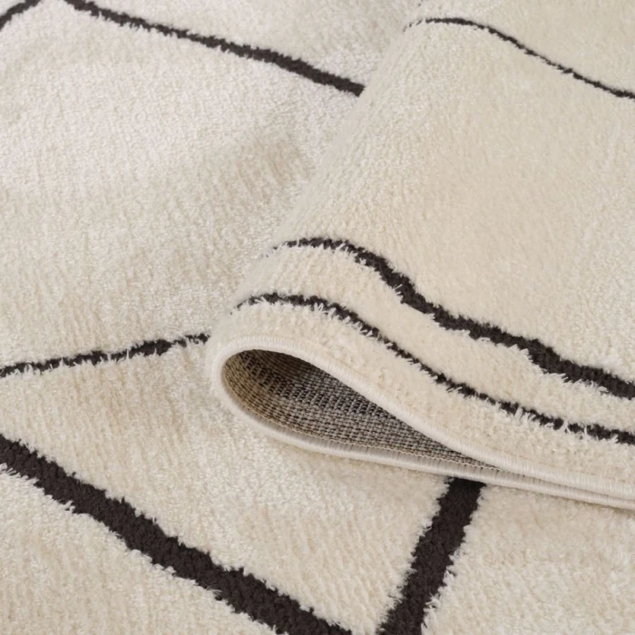 Amer Monotone Ivory MNT-9 5 ft. X 7 ft. 6 in. Rectangle Rug