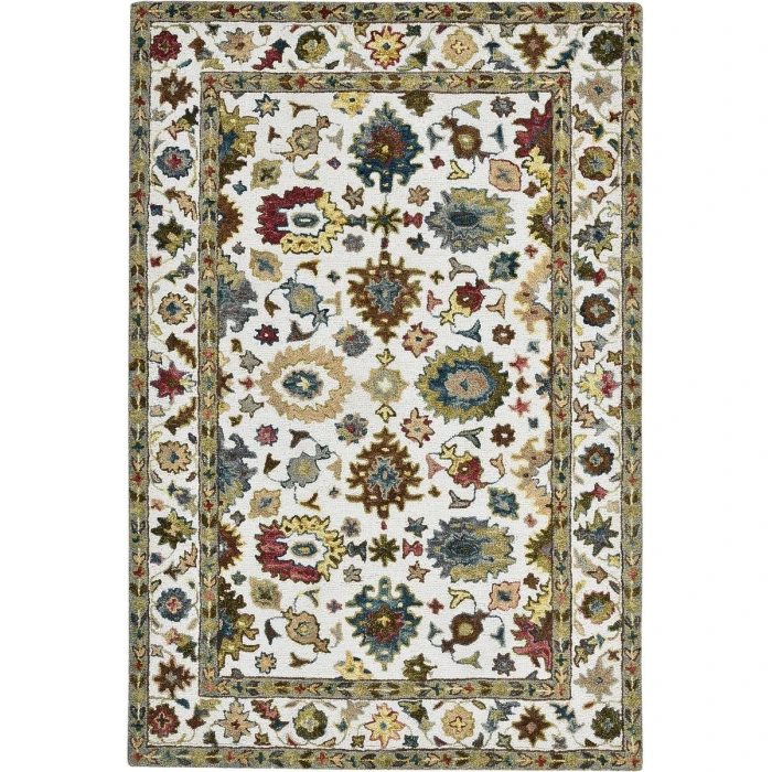 Amer JACKSON Ivory JAC-1 5 ft. X 7 ft. 6 in. Rectangle Rug