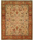 Harounian Antique Heriz Ivory - Rust 101 8 ft. X 10 ft. Rectangle Rug