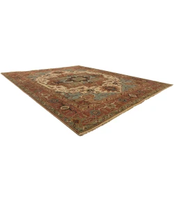 Harounian Antique Heriz Ivory - Red 106 12 ft. X 18 ft. Rectangle Rug