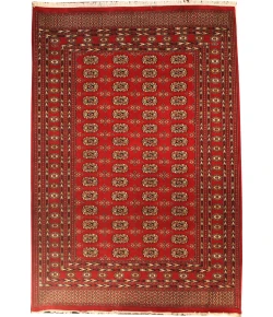 Harounian Bokhara Red 9 ft. X 12 ft. Rectangle Rug