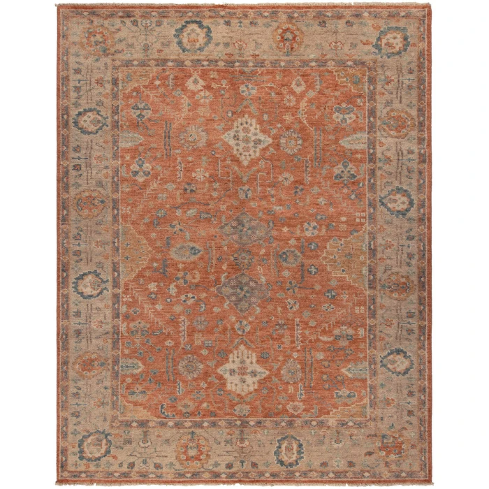 Harounian Chelsea Rust - Camel 191 9 ft. X 12 ft. Rectangle Rug