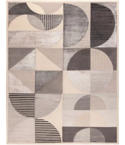 Harounian Coco Ivory - Silver 11816-G 9 ft. X 12 ft. Rectangle Rug