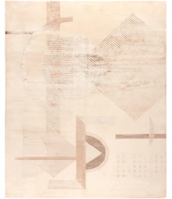 Harounian Coco Ivory - Grey 11831-G 9 ft. X 12 ft. Rectangle Rug