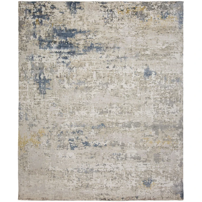 Harounian Fantasy Grey - Blue FA-632 8 ft. X 10 ft. Rectangle Rug