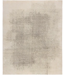 Harounian Fusion Ivory-Grey US-05 6 ft. X 9 ft. Rectangle Rug