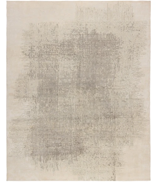 Harounian Fusion Ivory-Grey US-05 6 ft. X 9 ft. Rectangle Rug