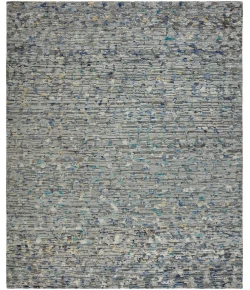 Harounian Intrigue Grey - Blue IN-110 9 ft. X 12 ft. Rectangle Rug