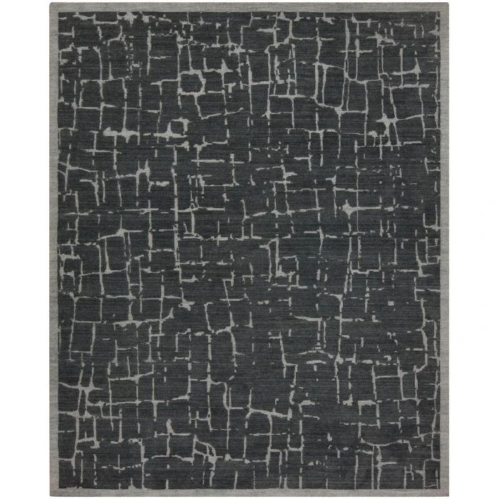 Harounian La Jolla Charcoal - Grey 5374-C 8 ft. X 10 ft. Rectangle Rug