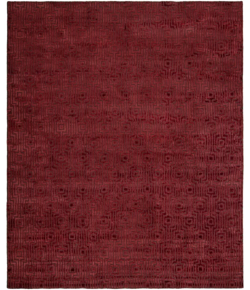 Harounian Latitude Burgundy LA-3029 10 ft. X 14 ft. Rectangle Rug