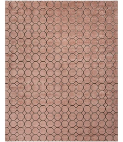 Harounian Latitude Pink - Charcoal LA-3151 9 ft. X 12 ft. Rectangle Rug