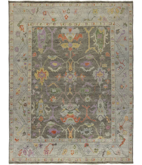 Harounian Madison Graphite Blue W-1 8 ft. X 10 ft. Rectangle Rug