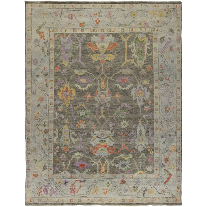 Harounian Madison Graphite Blue W-1 9 ft. X 12 ft. Rectangle Rug