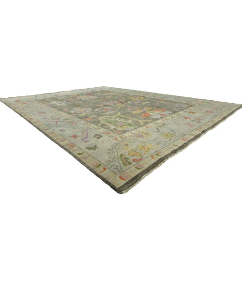 Harounian Madison Graphite Blue W-1 8 ft. X 10 ft. Rectangle Rug