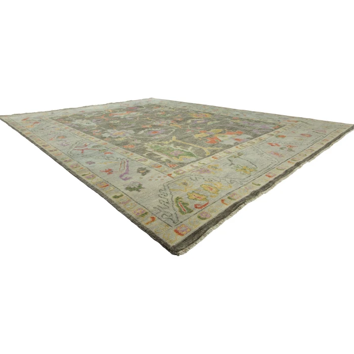 Harounian Madison Graphite Blue W-1 9 ft. X 12 ft. Rectangle Rug