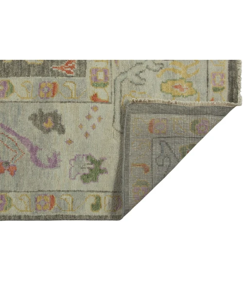 Harounian Madison Graphite Blue W-1 8 ft. X 10 ft. Rectangle Rug