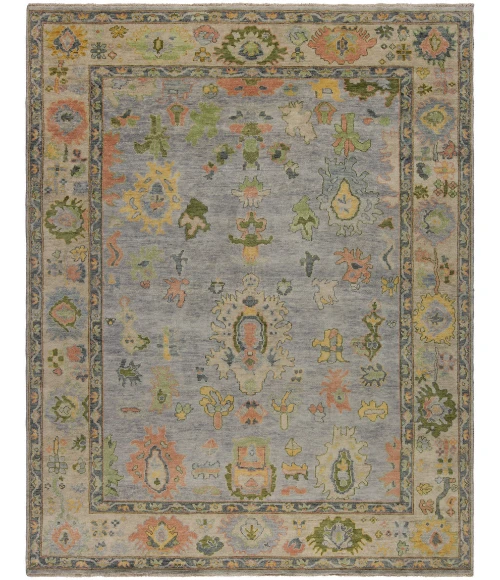 Harounian Madison Periwinkle W-3 8 ft. X 10 ft. Rectangle Rug