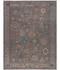 Harounian Majestic Oushak Plum-Grey MAJ-103 2 ft. 6 in. X 10 ft. Rectangle Rug