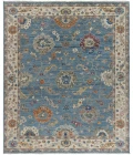 Harounian Majestic Oushak Blue-Ivory MAJ-104 9 ft. X 12 ft. Rectangle Rug