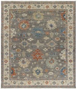 Harounian Majestic Oushak Grey-Ivory MAJ-105 2 ft. 6 in. X 10 ft. Rectangle Rug