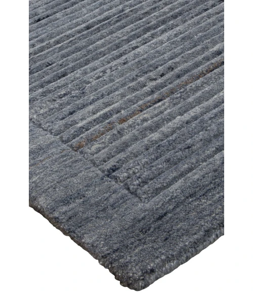 Harounian Malibu Denim Blue MA-48 10 ft. X 14 ft. Rectangle Rug