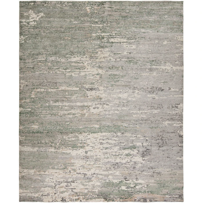 Harounian Milan Natural - Green MI-91 8 ft. X 10 ft. Rectangle Rug