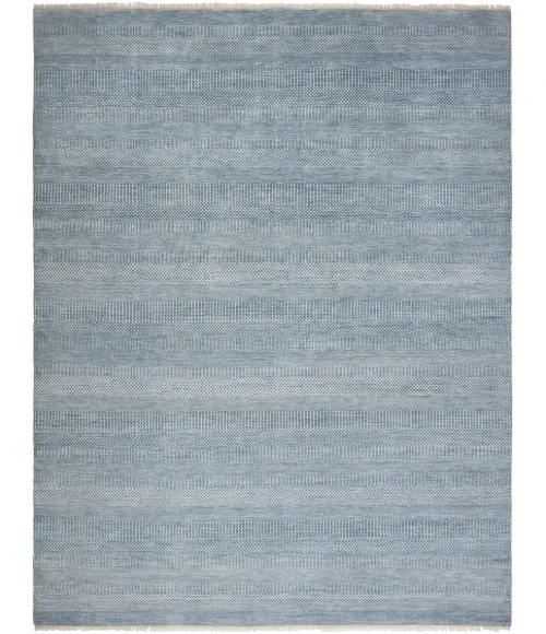 Harounian Mirage Blue - Silver MT-105 8 ft. X 10 ft. Rectangle Rug