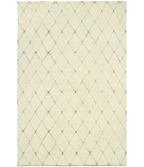 Harounian Oasis Ivory OS-1 7 ft. -9 in. X 9 ft. -9 in. Rectangle Rug