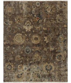 Harounian Premia Brown PR-11 9 ft. X 12 ft. Rectangle Rug