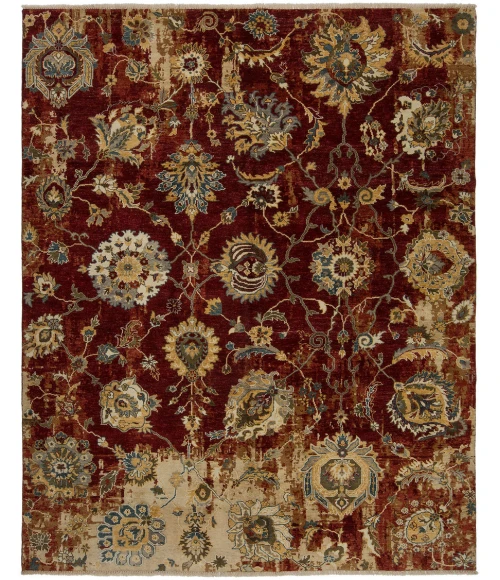 Harounian Premia Red PR-11 10 ft. X 14 ft. Rectangle Rug