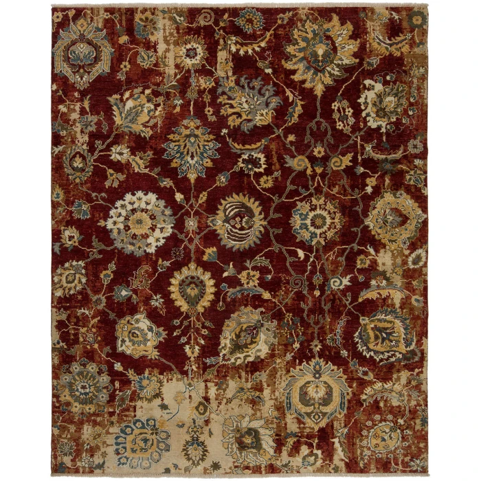 Harounian Premia Red PR-11 9 ft. X 12 ft. Rectangle Rug