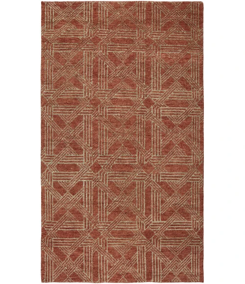 Harounian Vesta Red VE-51 9 ft. X 12 ft. Rectangle Rug