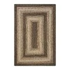 Homespice Decor Ultra Durable Braided Wildwood Brown 315625 6 ft. X 9 ft. Rect Rug