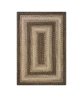 Homespice Decor Ultra Durable Braided Wildwood Brown 315625 6 ft. X 9 ft. Rect Rug