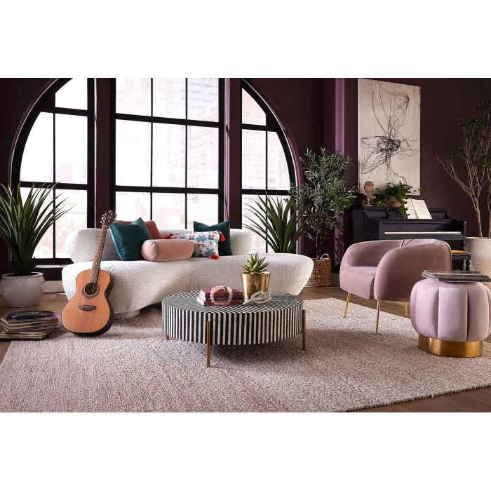 Luxe Kaleen Ceatha Blush CEA01 10ft. x 14ft. Rect. Rug