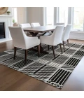 Addison Rugs Chantille Black ACN1000 9ft. x 12ft. Rect. Rug