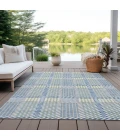 Addison Rugs Chantille Blue ACN1000 9ft. x 12ft. Rect. Rug