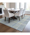 Addison Rugs Chantille Blue ACN1000 9ft. x 12ft. Rect. Rug