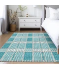 Addison Rugs Chantille Teal ACN1000 9ft. x 12ft. Rect. Rug