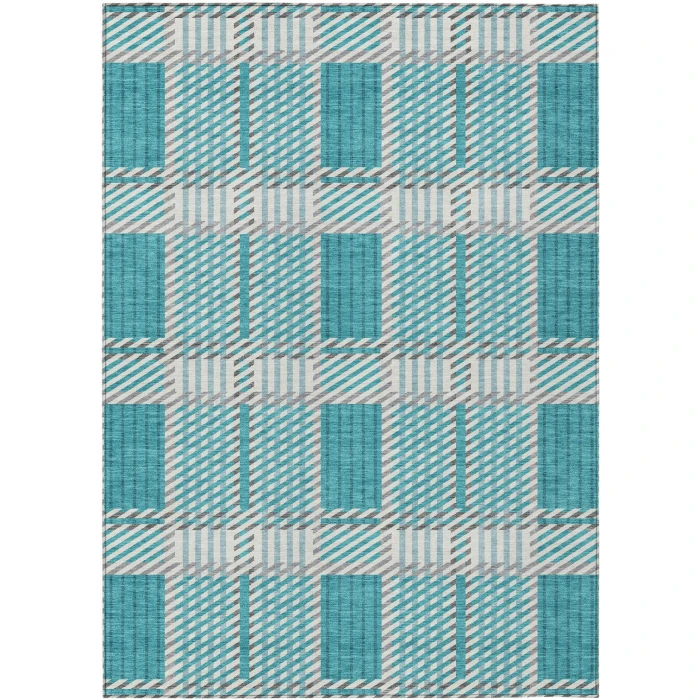 Addison Rugs Chantille Teal ACN1000 8ft. x 10ft. Rect. Rug