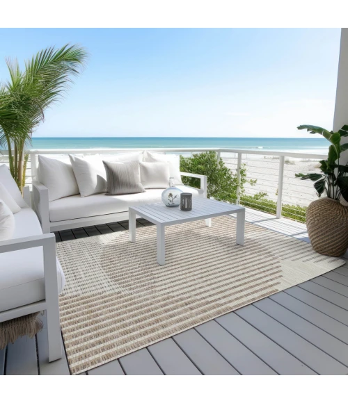 Addison Rugs Chantille Brown ACN1001 9ft. x 12ft. Rect. Rug