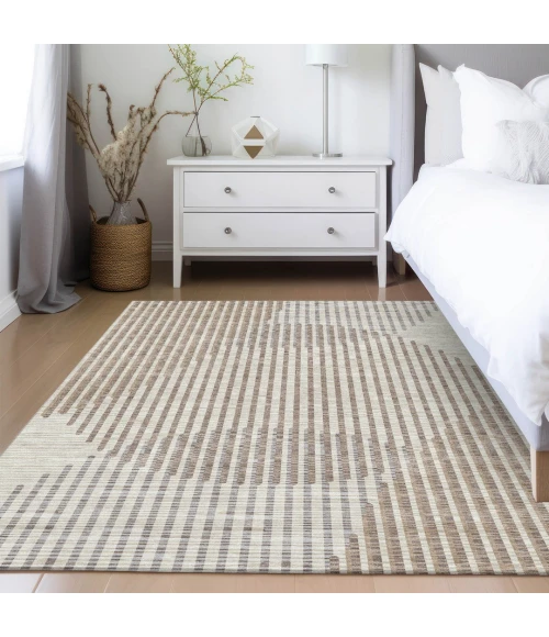 Addison Rugs Chantille Brown ACN1001 9ft. x 12ft. Rect. Rug