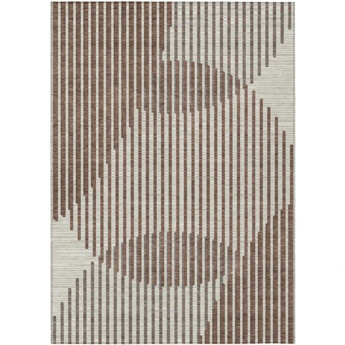Addison Rugs Chantille Brown ACN1001 5ft. x 7ft.6in. Rect. Rug